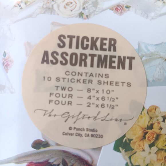 The Gifted Line by John Grossman Sticker Assortment Victorian Baby Wedding Toys - Picture 3 of 11